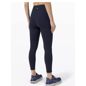 Lululemon Invigorate High Rise Leggings Navy Size 4‎